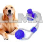 Многофункциональная игрушка для собак Dog Toy мяч на присоске